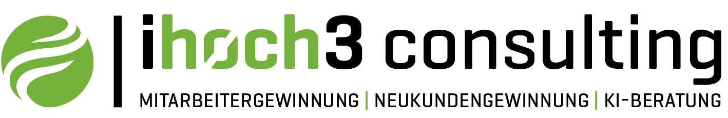 ihoch3 consulting gmbh | Personalgewinnung, Neukundengewinnung, KI-Beratung